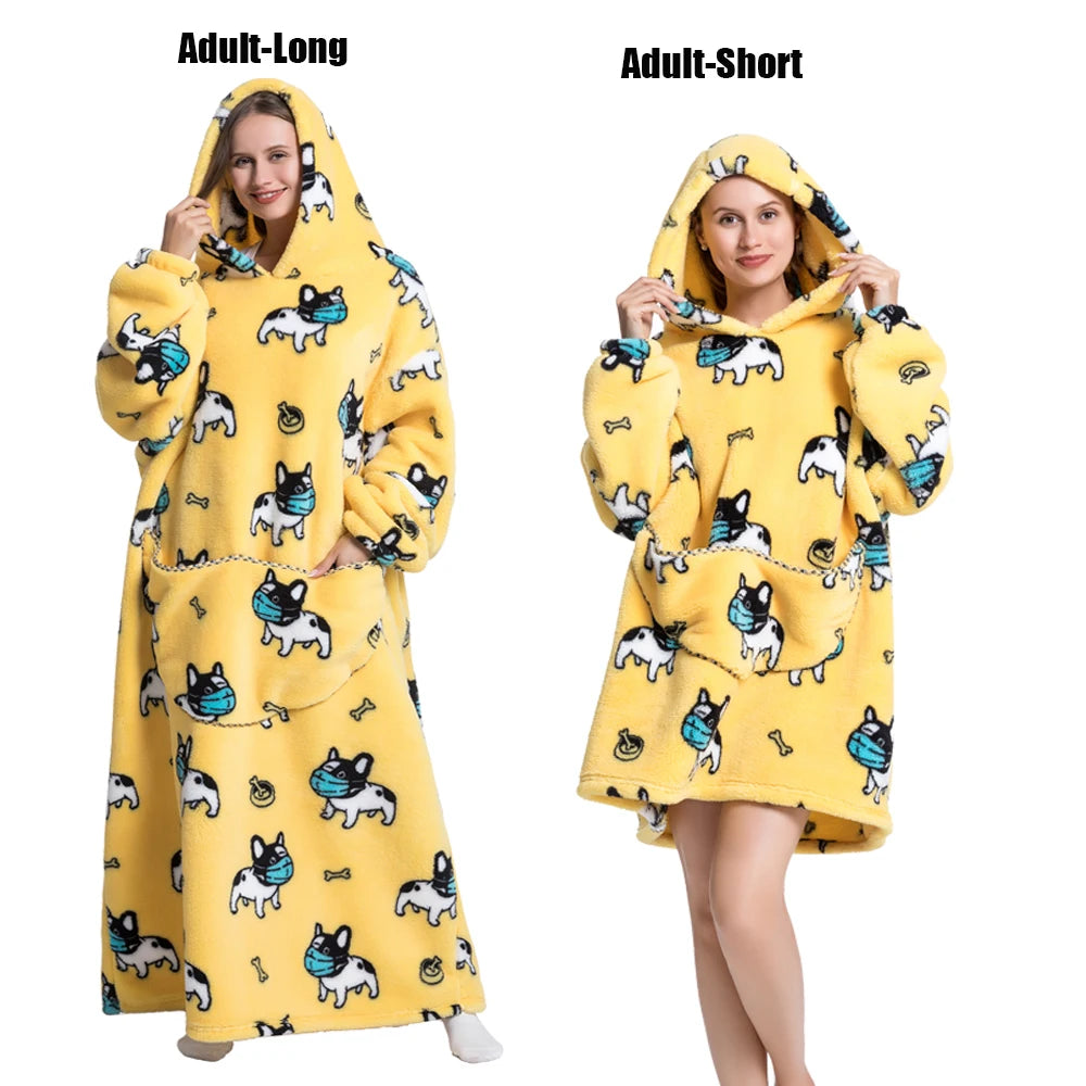 🐾 SnugHoodie 4Cats™ – Casaco Cobertor Pelúcia com Capuz
💬 O frio chegou? Que ótimo! Agora você tem o abraço mais quentinho da casa.