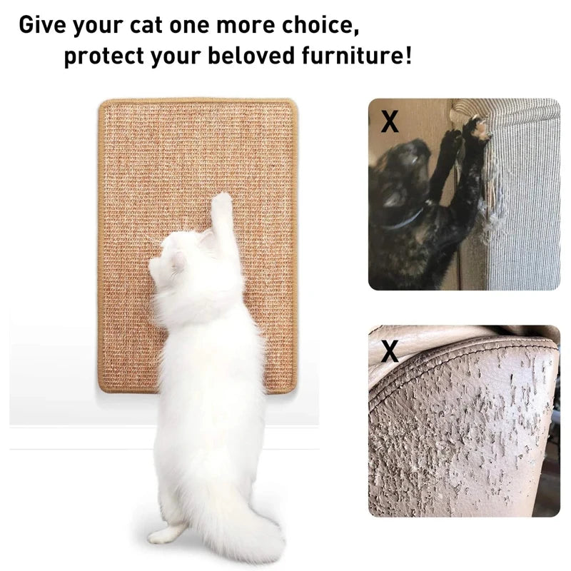 🐱 Tapete Arranhador de Sisal Natural – O Tapete que Todo Gato e Toda Casa Merecem