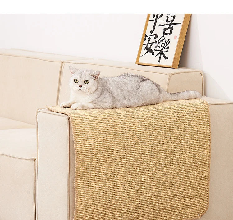 🐾 Arranhador Sisal Cânhamo – Proteção, Diversão e Saúde para seu Gato e seus Móveis!
