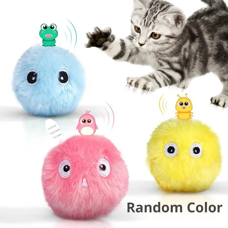 😺 Brinquedo Automático Interativo para Gatos – Diversão Surpreendente com barulhos Aleatórios!