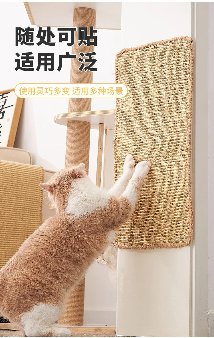 🐾 Arranhador Sisal Cânhamo – Proteção, Diversão e Saúde para seu Gato e seus Móveis!
