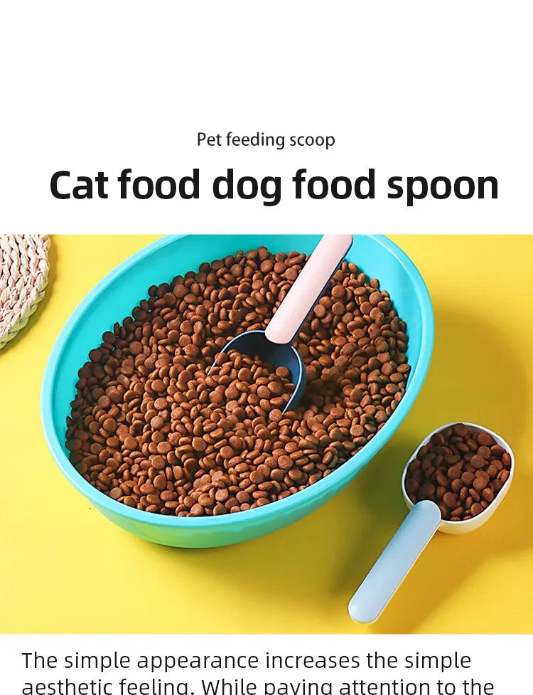 Colher Dosadora com Clipe: A Porção Perfeita e Ração Fresca para seu Pet!