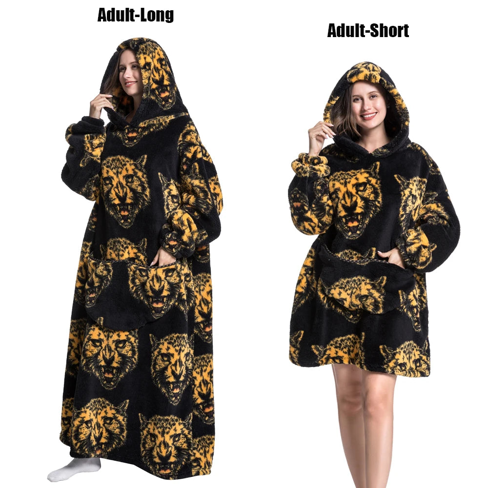 🐾 SnugHoodie 4Cats™ – Casaco Cobertor Pelúcia com Capuz
💬 O frio chegou? Que ótimo! Agora você tem o abraço mais quentinho da casa.