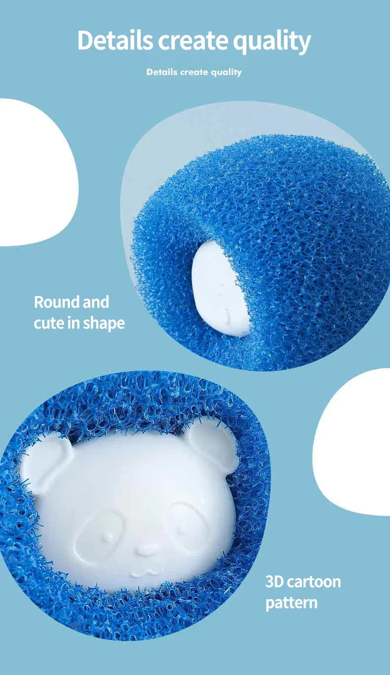 Adeus Pelos de Cães e Gatos nas Roupas! Bolas Tira Pelo para Máquina de Lavar.