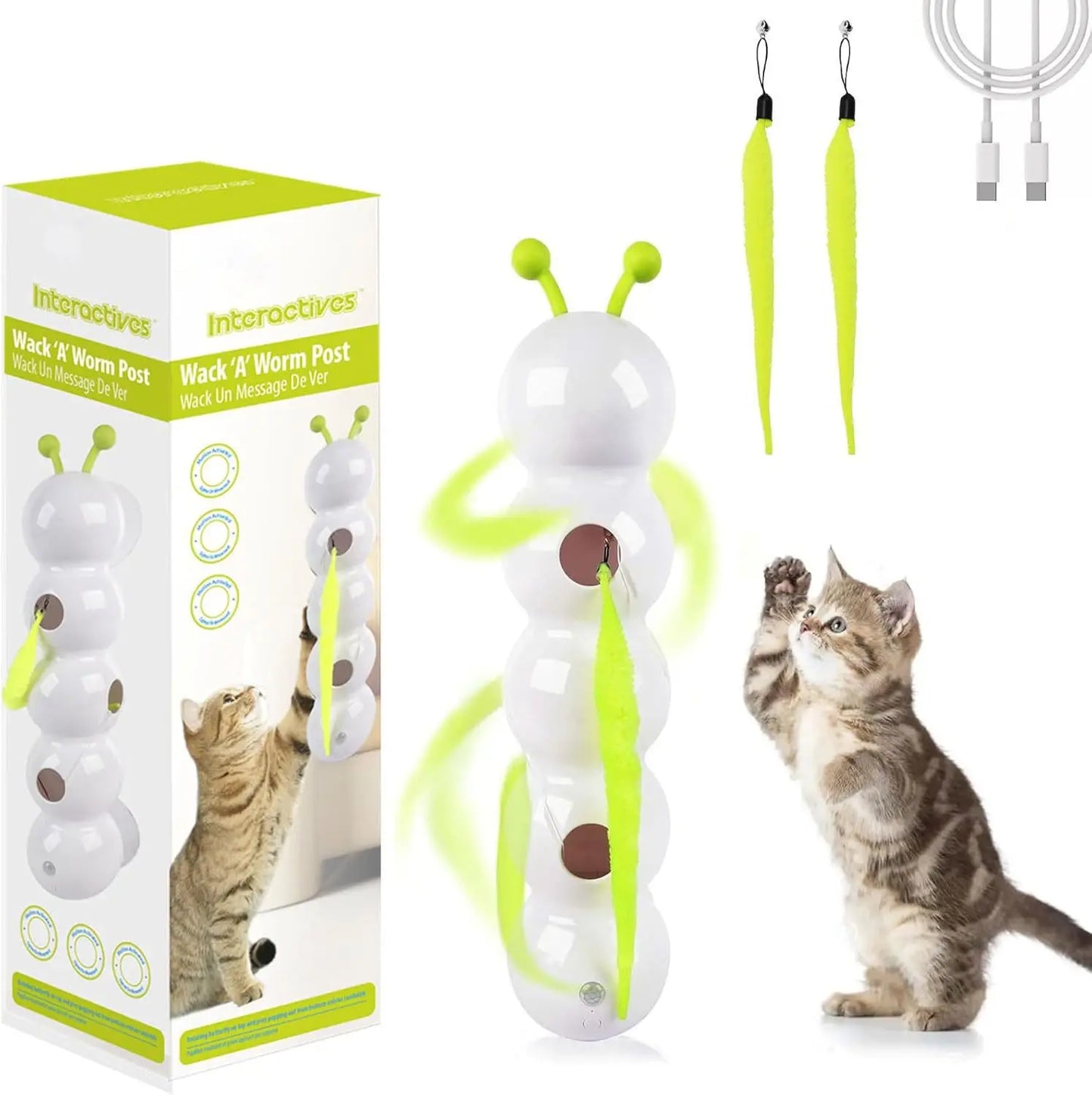 Seu gato caça sozinho. Você só dá play. Ideal para tutores ocupados e casas com vários felinos!