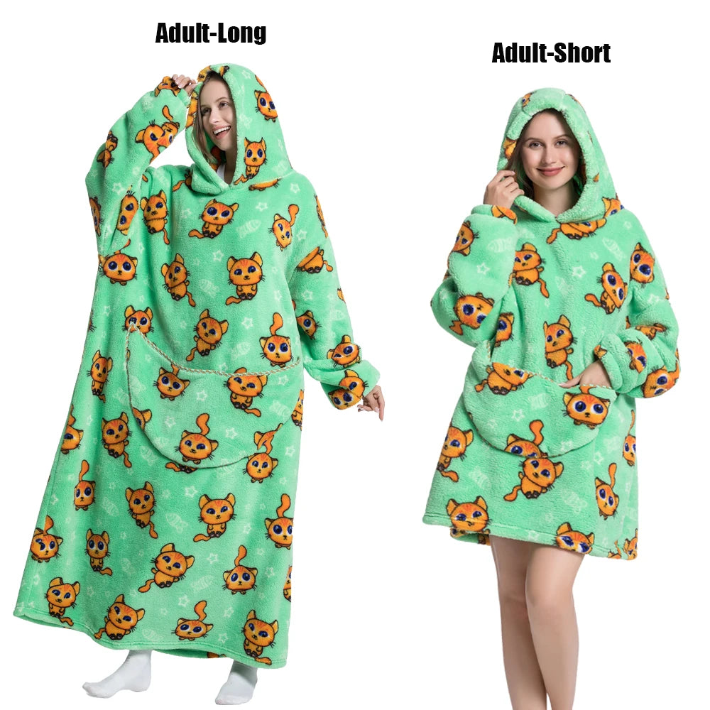 🐾 SnugHoodie 4Cats™ – Casaco Cobertor Pelúcia com Capuz
💬 O frio chegou? Que ótimo! Agora você tem o abraço mais quentinho da casa.