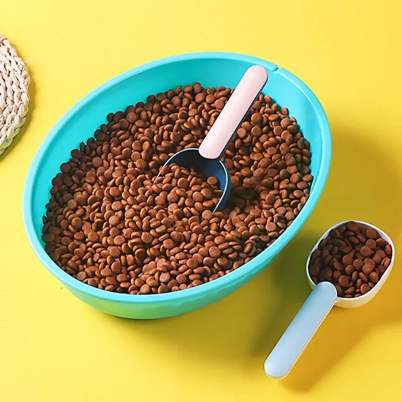 Colher Dosadora com Clipe: A Porção Perfeita e Ração Fresca para seu Pet!