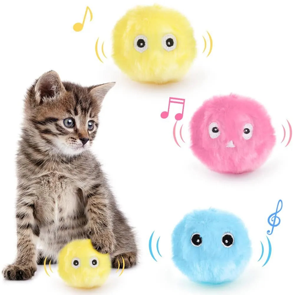 😺 Brinquedo Automático Interativo para Gatos – Diversão Surpreendente com barulhos Aleatórios!