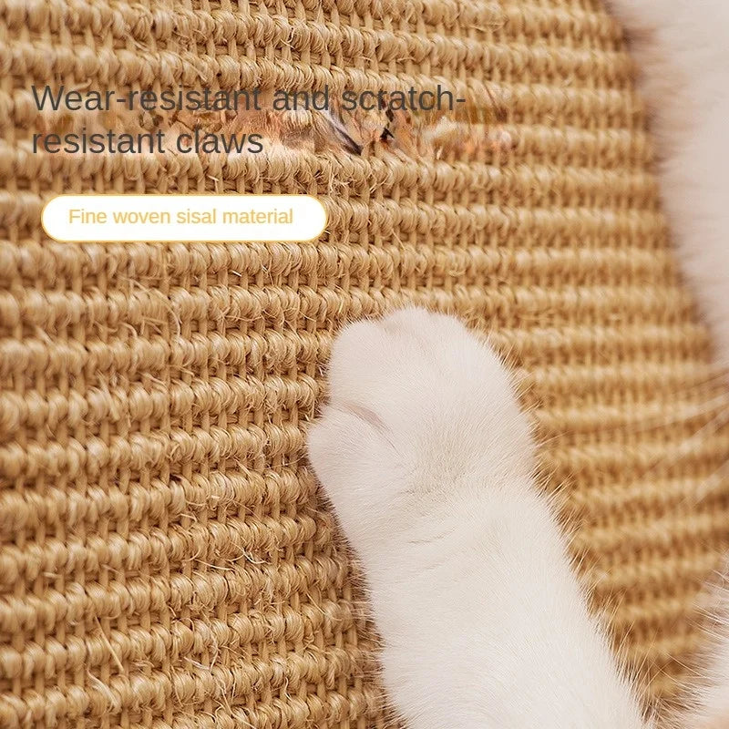 🐾 Arranhador Sisal Cânhamo – Proteção, Diversão e Saúde para seu Gato e seus Móveis!