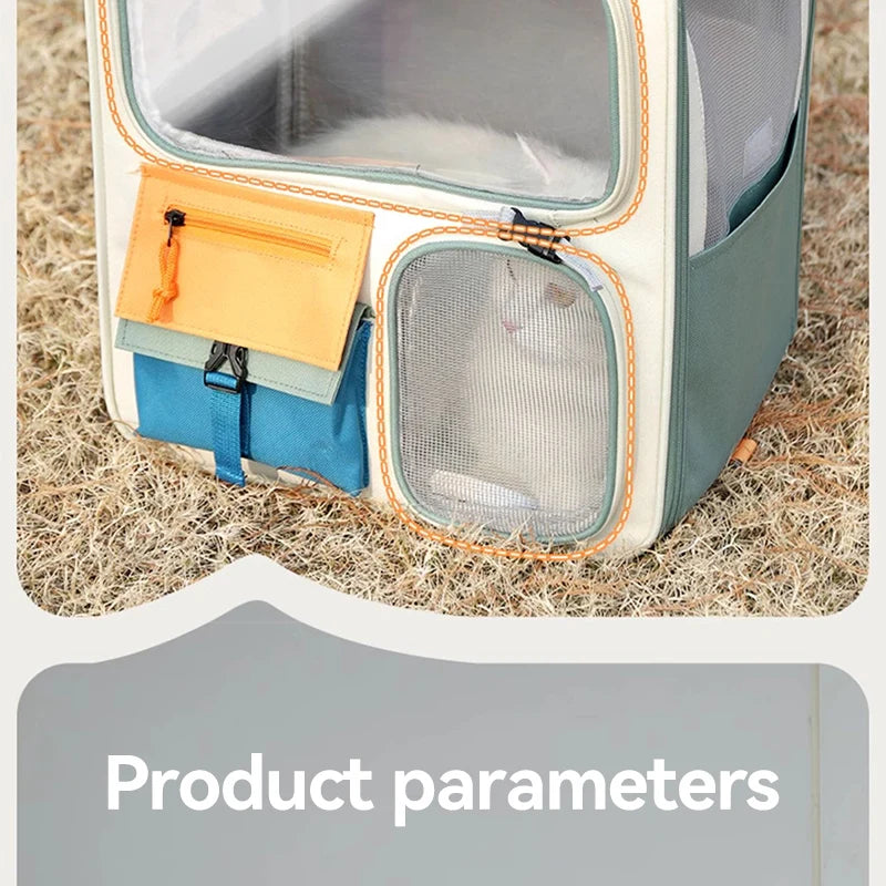 Mala Trolley para Gatos – Transporte com Rodinhas, Conforto e Estilo para Viagens