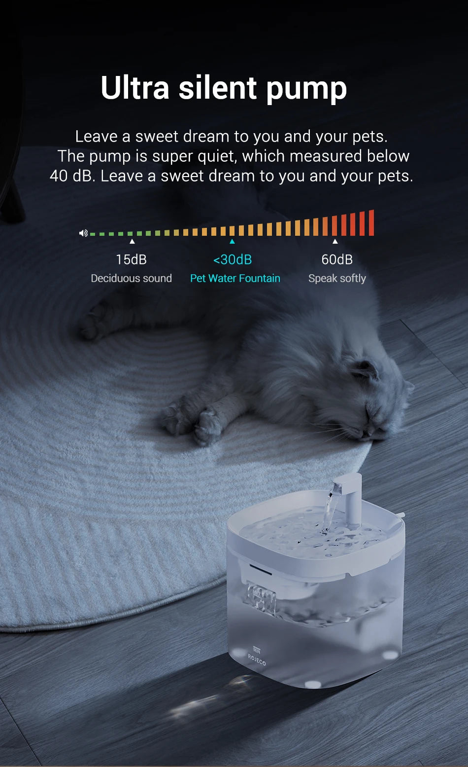 Fonte PuriFlow 4Cats™ – Bebedouro Automático com Filtro Recirculante e Purificação Contínua