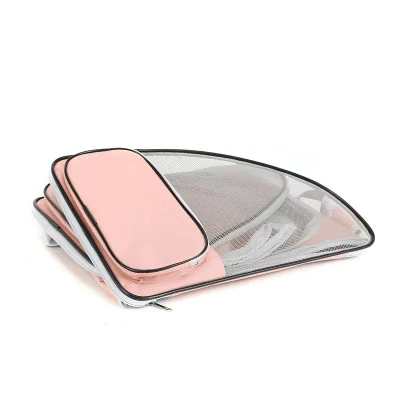 Mochila de Transporte para Gatos – Conforto, Segurança e Ventilação em Movimento (até 6kg)