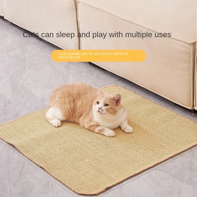 🐾 Arranhador Sisal Cânhamo – Proteção, Diversão e Saúde para seu Gato e seus Móveis!