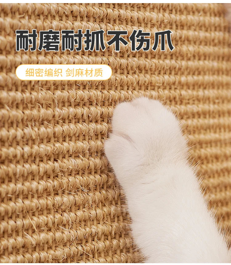 🐾 Arranhador Sisal Cânhamo – Proteção, Diversão e Saúde para seu Gato e seus Móveis!