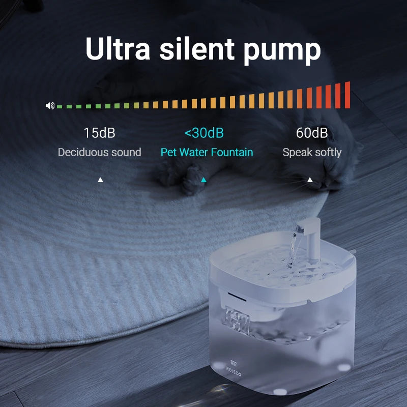 Fonte PuriFlow 4Cats™ – Bebedouro Automático com Filtro Recirculante e Purificação Contínua