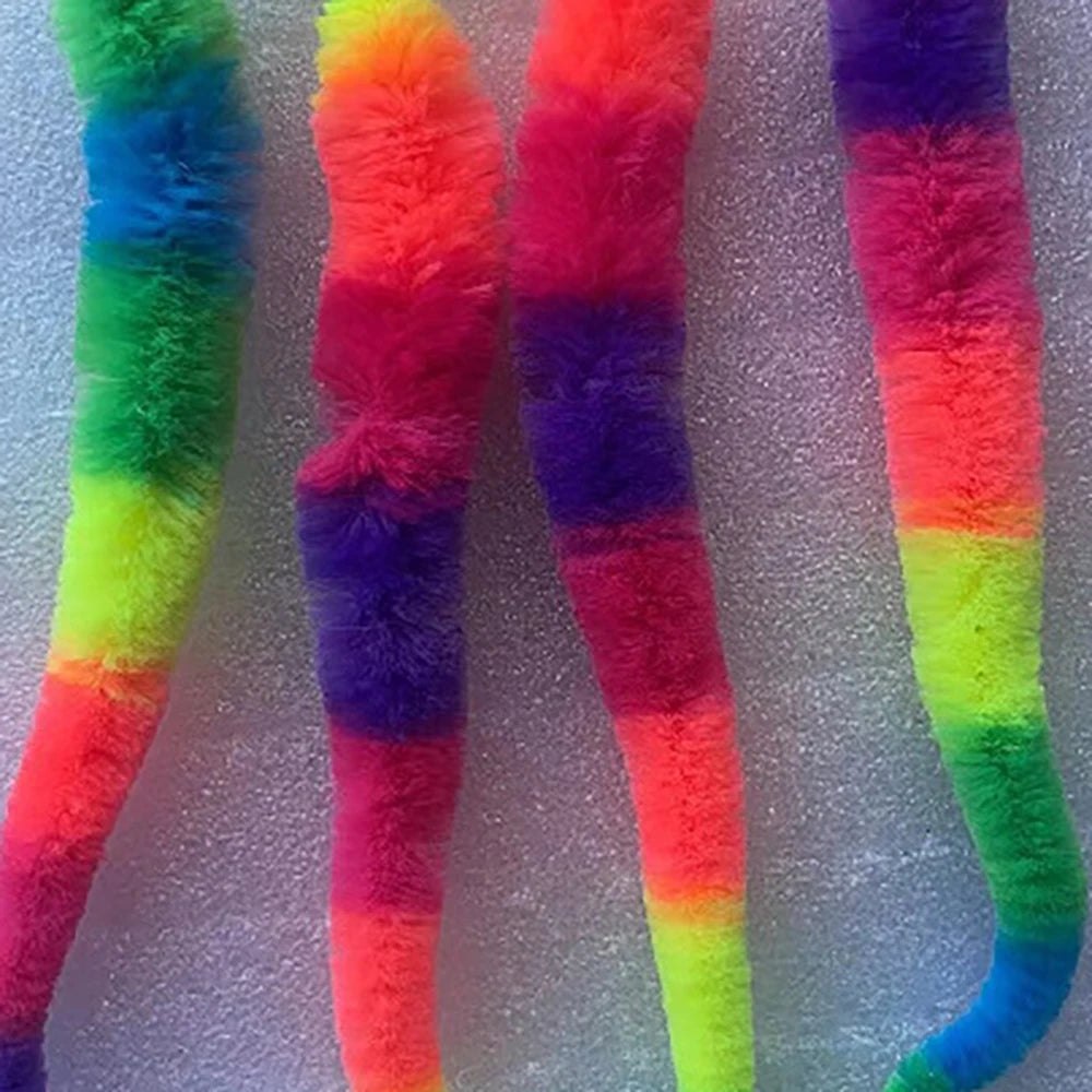 Brinquedo Interativo Lagartixa Jump para Gatos – Bolinha Colorida com Bicho Elástico Estimulante