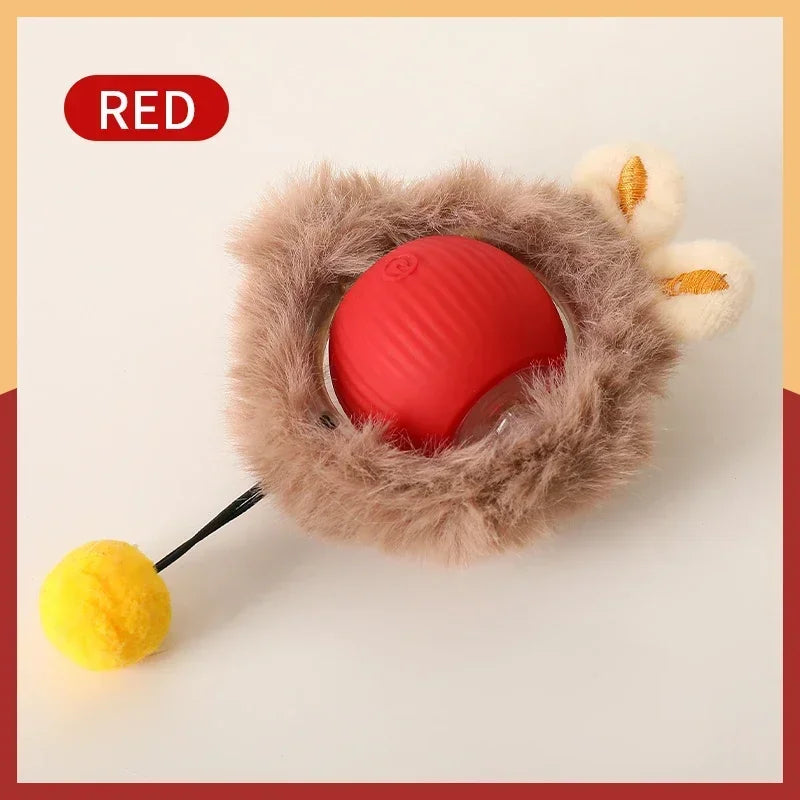 Bolinha Inteligente com Rabo – Brinquedo Recarregável que Simula Presa em Movimento