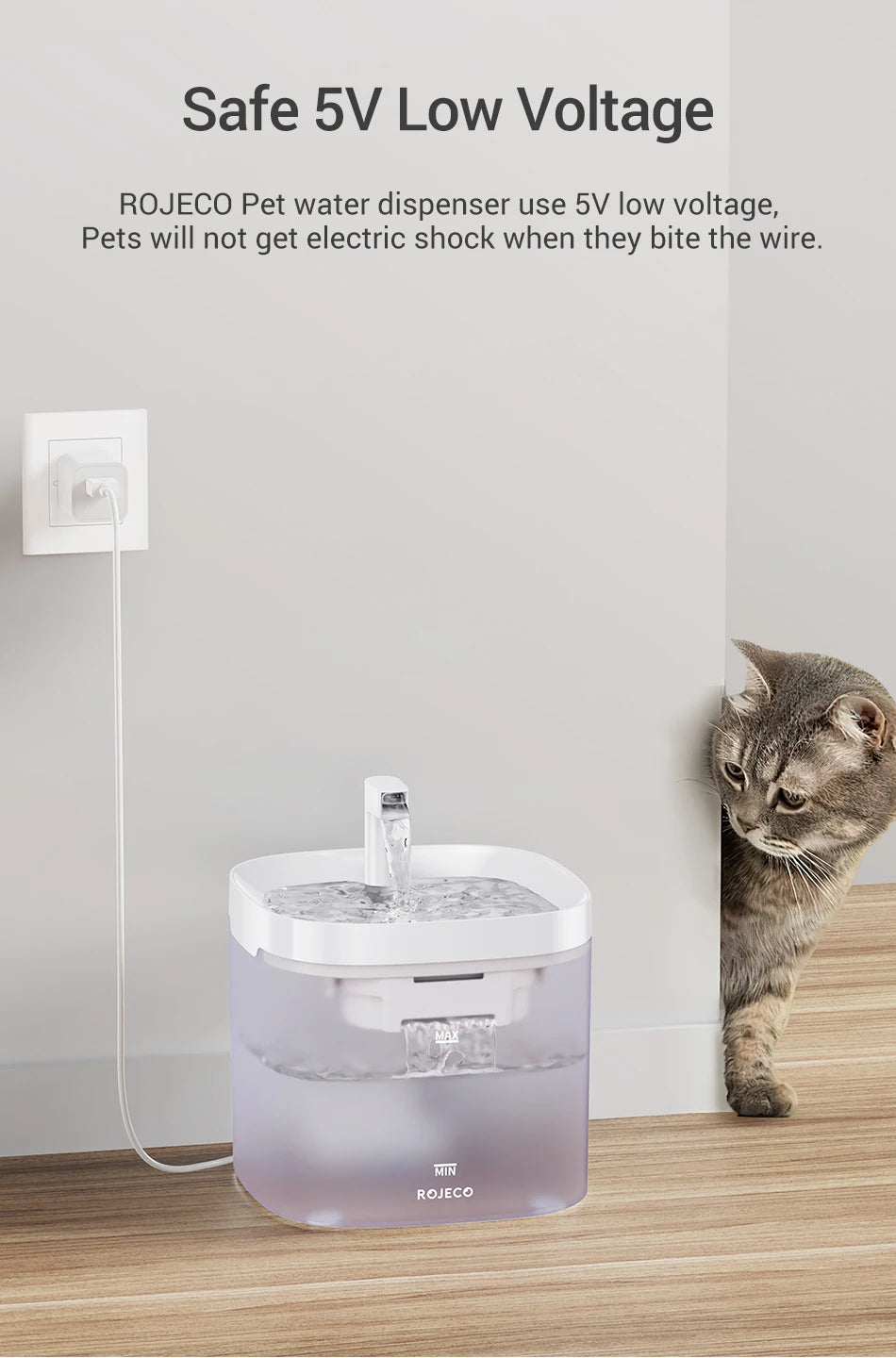 Fonte PuriFlow 4Cats™ – Bebedouro Automático com Filtro Recirculante e Purificação Contínua