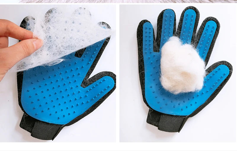 A Escova que seu Pet vai AMAR: Luva Removedora de Pelos com Massagem!