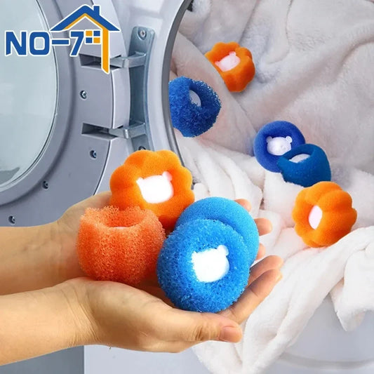 Adeus Pelos de Cães e Gatos nas Roupas! Bolas Tira Pelo para Máquina de Lavar.