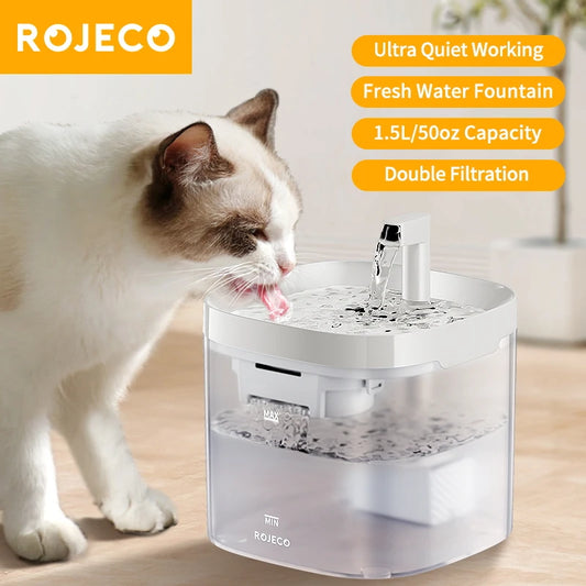 Fonte PuriFlow 4Cats™ – Bebedouro Automático com Filtro Recirculante e Purificação Contínua