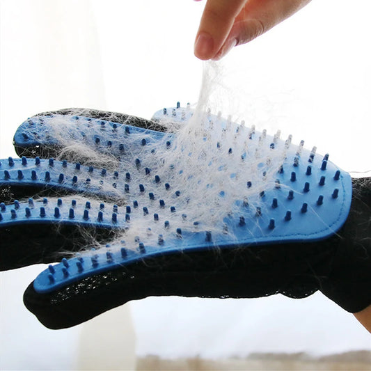 A Escova que seu Pet vai AMAR: Luva Removedora de Pelos com Massagem!